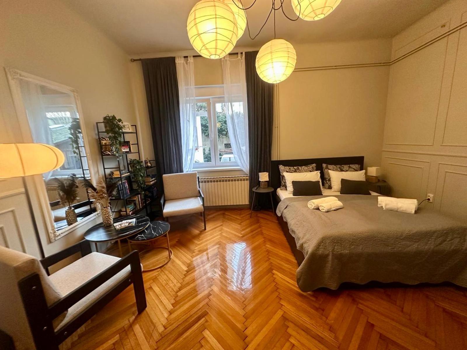 Apartman Grey Zagreb Exteriör bild